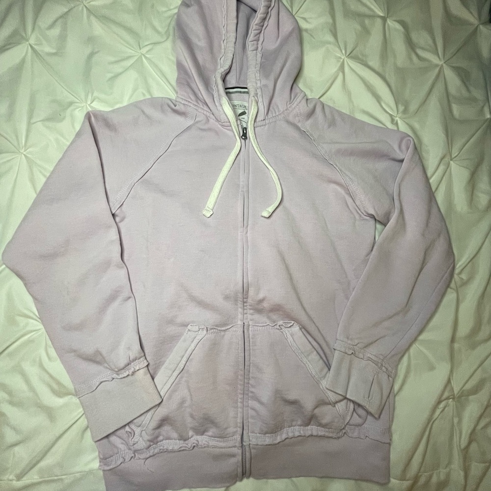 lilac zip jacket